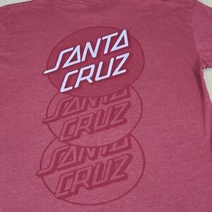 Santa Cruz skateboards Dot logo T shirt size M